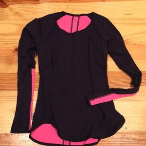 Lululemon reversible run long sleeve sz 4